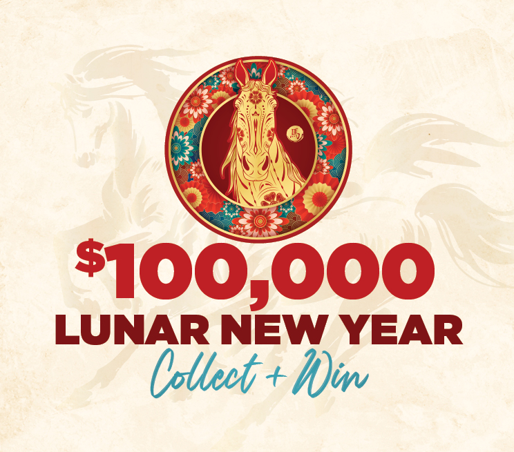 $100,000 Lunar New Year Collect + Win